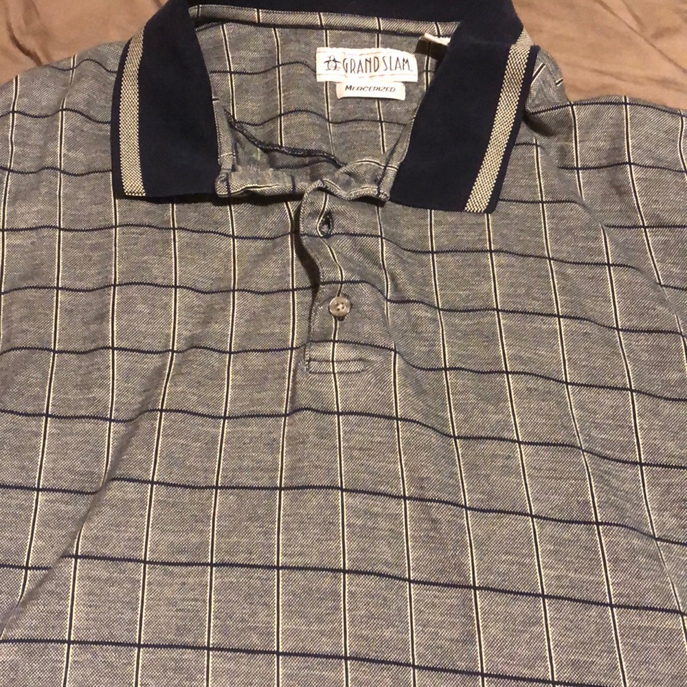 Vintage checkered Penguin Brand Polo
